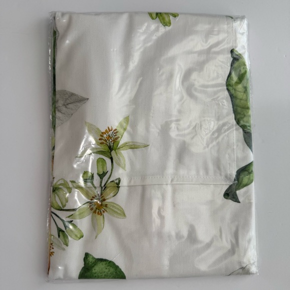 Williams Sonoma Citrus Apron NWT 100% Cotton D-Ring Neck 2 Pockets - Picture 7 of 14